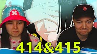 BOA HANCOCKS STORY  One Piece Ep 414 & 415 REACTION & REVIEW