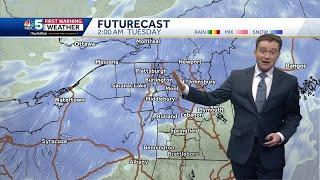 Video: Widespread snow to blanket region hours before Christmas & Hanukkah (12-23-24)