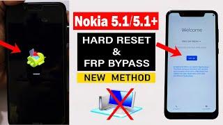 Nokia 5.1/5.1 Plus : Hard Reset/FRP Bypass  - Without Computer (NEW METHOD)