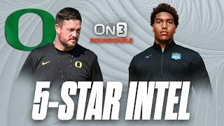 Oregon Ducks LEADER for 5-Star Brandon Baker? | Dan Lanning makes final push for DOMINATE OL