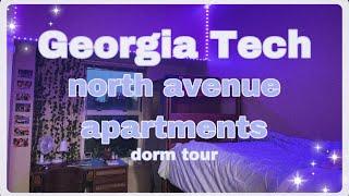 north avenue apartments: tour of my 2nd year georgia tech dorm!