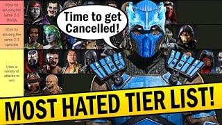 Player Gets Cancelled for Mortal Kombat 11 Tier List!