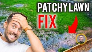 How to fix a Patchy & Thin new Lawn