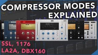 Logic X Compressor Modes Explained