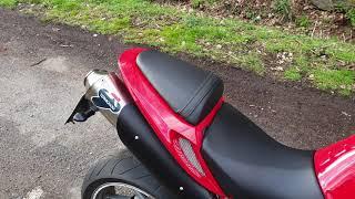 Moto Morini Corsaro 1200 Termignoni Sound legal with db killer