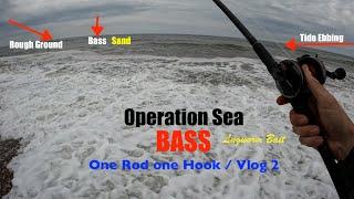 Operation Sea Bass Part 2 / One Rod One Hook / Lugworm Bait