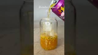 Passionfruit Mojito full recipe on www.samaheats.com #ramadan #passionfruit #mojito #mocktail