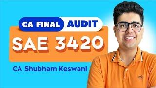 SAE 3420 Revision | CA Final Audit | CA Shubham Keswani (AIR 8)