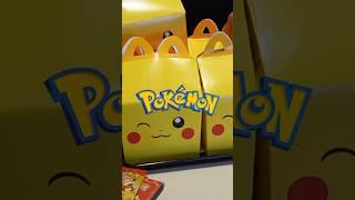 EATING ALL MCDONALDS X POKÉMON CARDS 