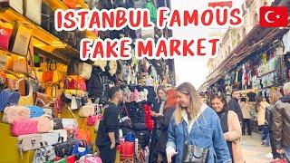 Turkey Istanbul Grand Bazaar Fake Designer Brands Market | Walking Tour 2024 | Parivish World