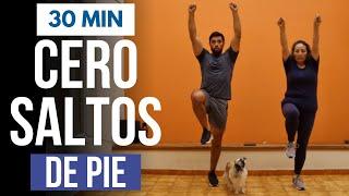 Reduce abdomen y cintura  empieza a bajar de peso con este cardio sin saltos y de pie