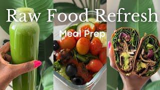 RAW Meal Prep Made Easy in 1 Hour a Day