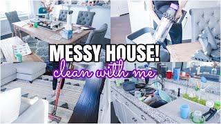 REAL LIFE MESSY HOUSE CLEAN WITH ME | COMPLETE DISASTER CLEANING | CLEAN WITH ME 2021