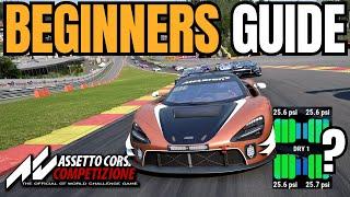 ACC Basics - Beginner Cars, Presets, Tires and Brakes - Beginner's Guide Assetto Corsa Competizione