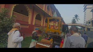 My first Harinama in Mayapur, Shakti Tattva das Tejaswini devi dasi
