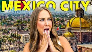 OUR FIRST TIME IN MEXICO CITY SHOCKED US! FIRST DAY IN MEXICO 