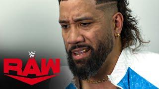 Jey Uso doesn't like Bron Breakker using his spear: Raw exclusive, Oct. 7, 2024