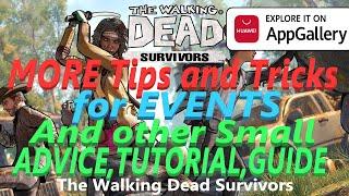 The Walking Dead Survivors - MORE Tips&Tricks for EVENTS & other Advice,Tutorial,Guide in game
