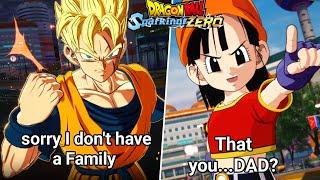 Dragon ball Sparking ZERO Sad unique interactions Hit Hard