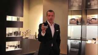 Porsche Design CEO Dr. Gessler talks about Porsche Design history @ Store opening in Toronto