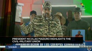 FTS 8:30 08-01:  President Nicolás Maduro highlights the Civil-Military Union