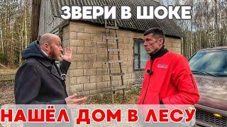 Выгнала жена, начал жить в лесной заброшке с медведями и волками