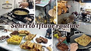 Silent Vlog | Sehri to Iftaar routine| Aesthetic living| cooking routine| slow living | #food #asmr