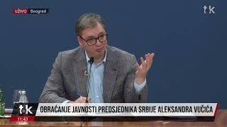 Vučić odgovara na pitanja novinara II TOK TV II 2024