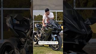 ZS MotoVlogs KAWASAKI H2R #sportsbike #automobile #bikelover #heavybike