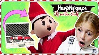 CAUGHT MOVING in REAL LIFE! | Hello Neighbor and Elf on The Shelf GAME!