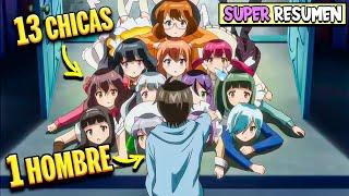 El PROTA CHETADO que VIVIA en 1 CASA con 13 CHICAS ! KANOJO GA FLAG SUPER RESUMEN