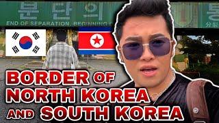 ENTERING THE DEMILITARIZED ZONE OF NORTH KOREA  AND SOUTH KOREA 