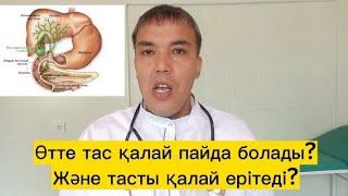 Өттегі тас қалай пайда болады? Және ол тасты операциясыз қалай ерітуге болады?