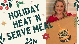 Cracker Barrel | Holiday Ham Heat n' Serve Meals | Process and Review