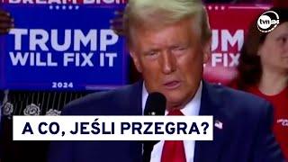 Trump zagłosował i zapewnił, że uzna wynik wyborów. Co właściwie miał na myśli? @TVN24