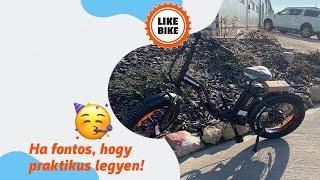 Ha fontos, hogy praktikus legyen ZTECH ZT-89-B Fatbike elektromos kerékpár - összecsukható