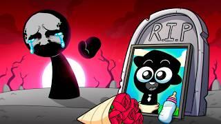 R.I.P. BABY BLACK! Sad Story... Incredibox Sprunki Animation