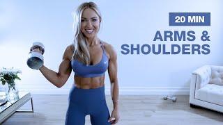 20 MIN SOLID ARMS & SHOULDER WORKOUT with Dumbbells