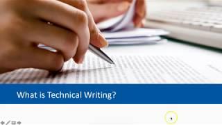 What is Technical Writing