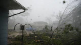 Neighbor's Tree Falls  Cedar Rapids Derecho  Aug 10, 2020