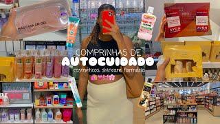 VLOG COMPRINHAS DE AUTOCUIDADO ️| perfumaria, farmácia, produtos de skin care, cabelo, corpo 