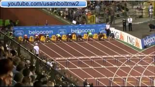 Aries Merritt World Record 110M Hurdles Brussels (12.80)