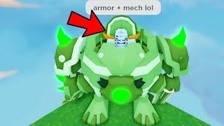 I broke the game by getting Armor with THIS Kit... (Roblox Bedwars)