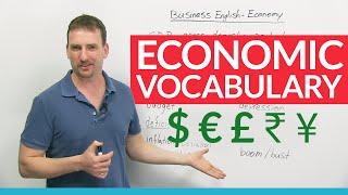 English Vocabulary: How to talk about the economy