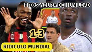  RIDICULO MUNDIAL DEL MADRID VS MILAN! LOS GALACTICOS SE HUNDEN EN EL BERNABEU y NI ROBANDO GANAN