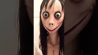 Try this horrible momo magic️ !! Bloody mary song !!  #shorts #scary #horror