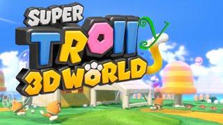 "Super Troll Hill" - Mario's FUNNIEST Troll Level YET!! [funny Super Mario 3D World troll level mod]