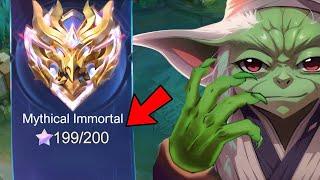 GLOBAL CYCLOPS LAST MATCH TO 200 STAR!!⭐️ (Totally intense) - Mobile Legends