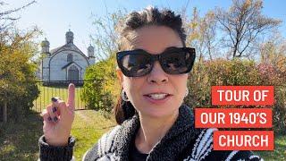 Tour Of Our 1940’s CHURCH / Home Update And Getting Ready For A FLEA MARKET