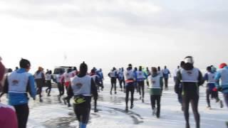 Largada Baikal Ice Marathon